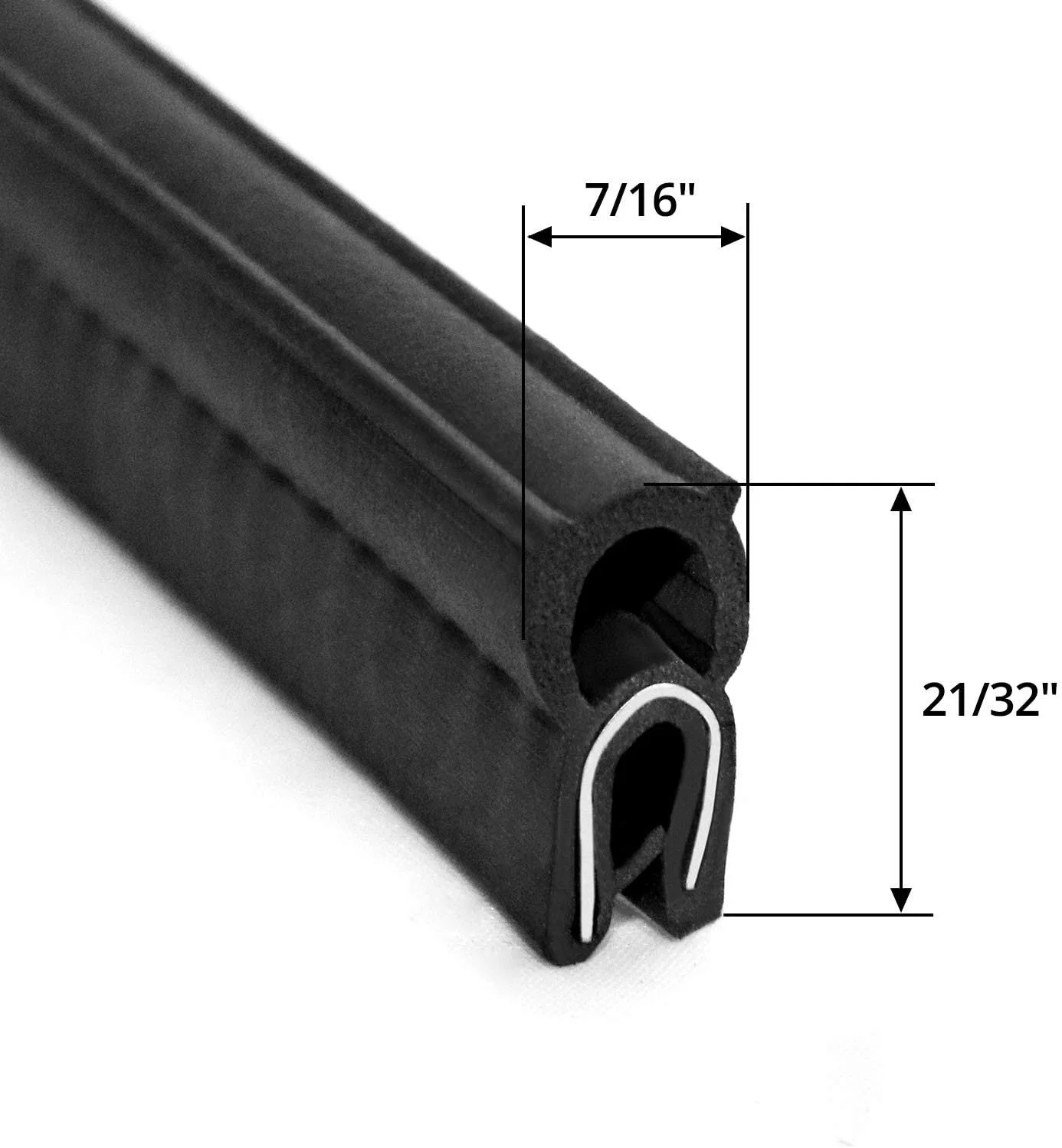 Dustproof EPDM Extruded Auto Rubber Seal Strips