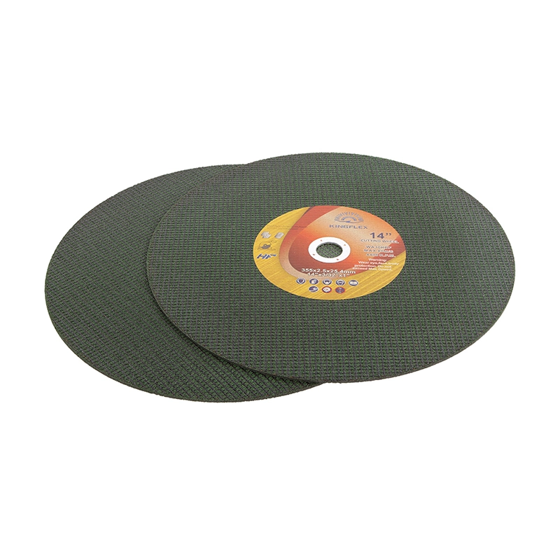 14inch Harz-Bond-Metall Stahl 2 Netze abrasive Trennscheibe Schneidrad