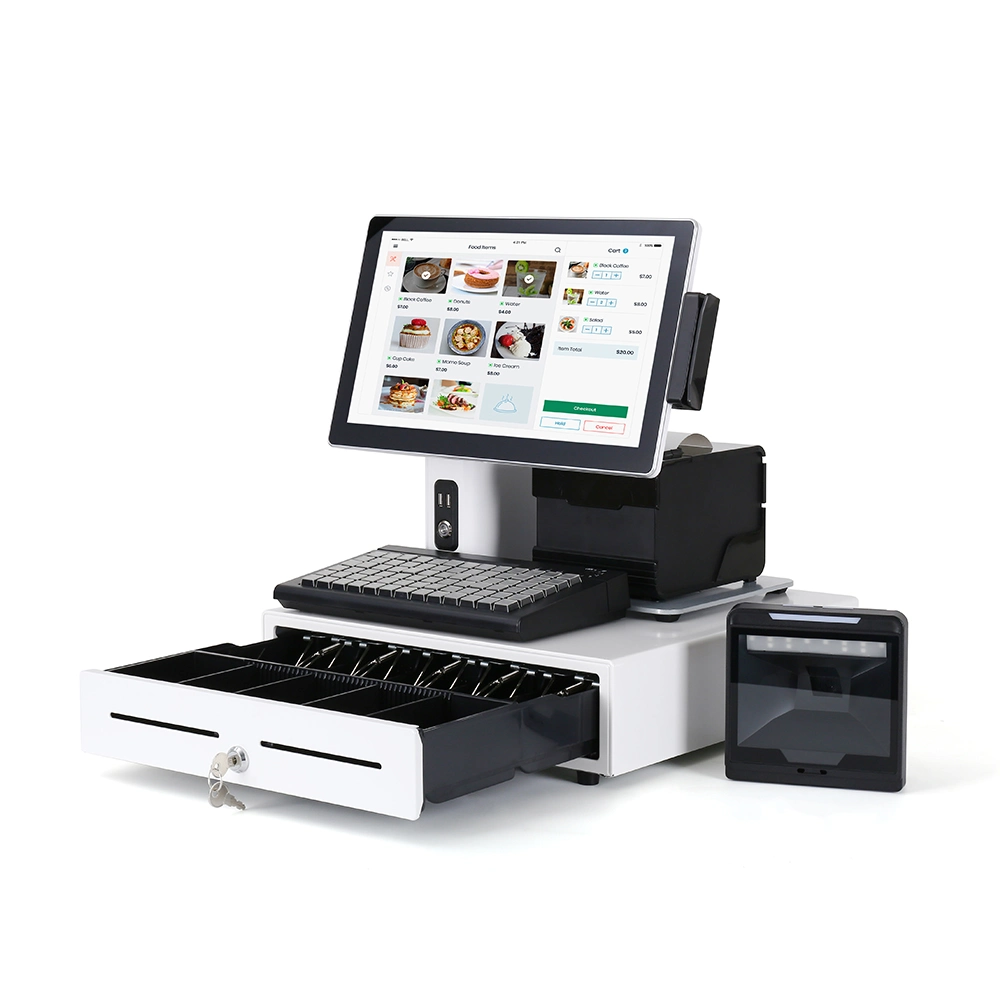 Cash Register Manufacturer Windows POS Equipment I3 I5 J3455 J4125 15.6" POS System