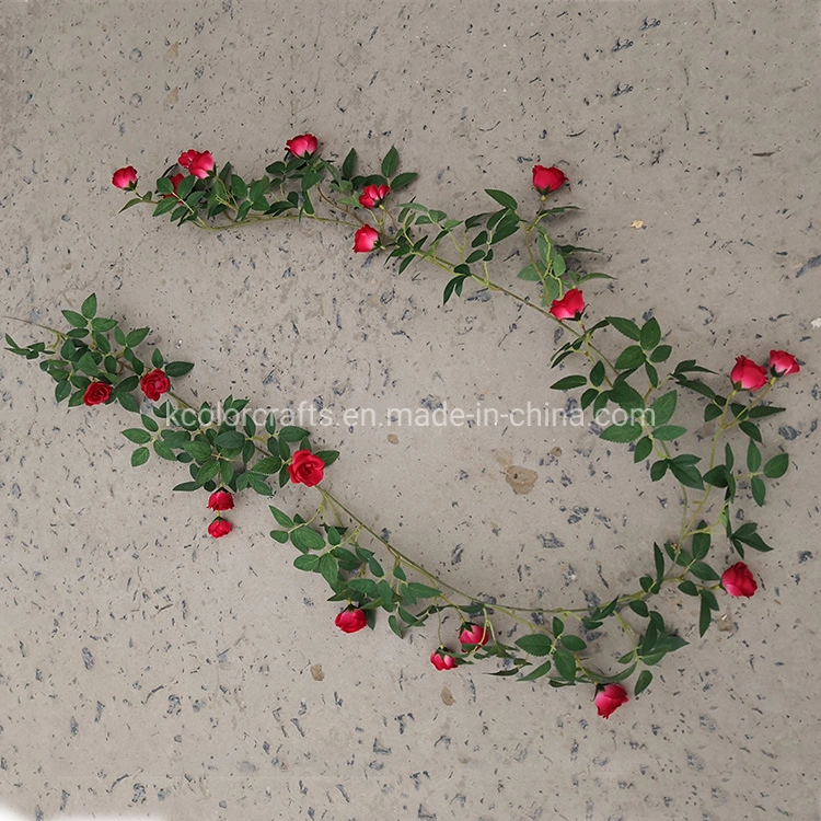 2020 New Designed Wholesale/Supplier Artificial Rose Flower Vine for Decoration