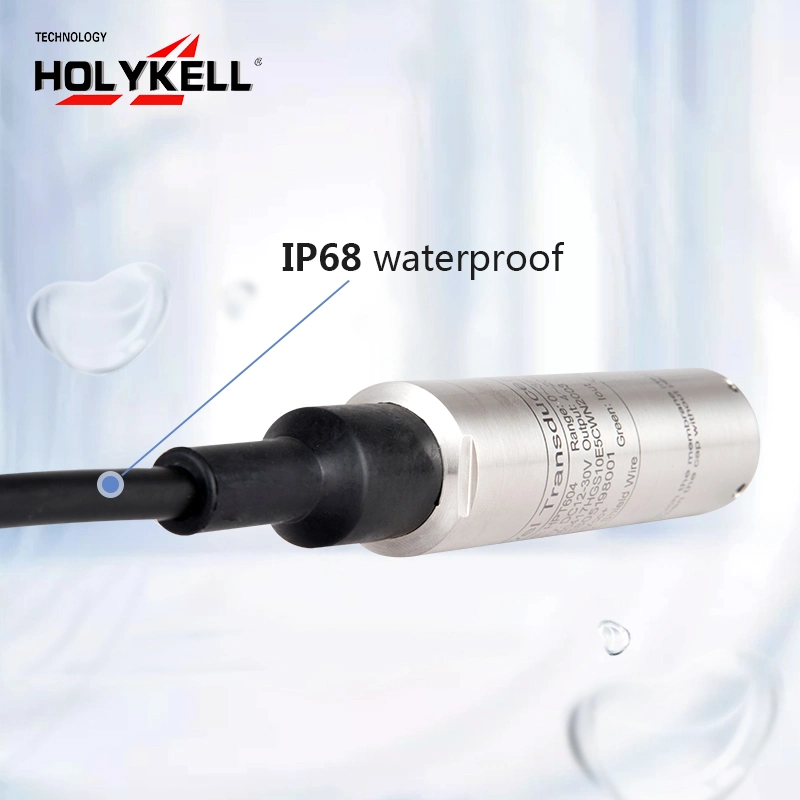 Bomba sumergible Holykell RS232 de los sensores de nivel de agua de pozo profundo bombas sumergibles