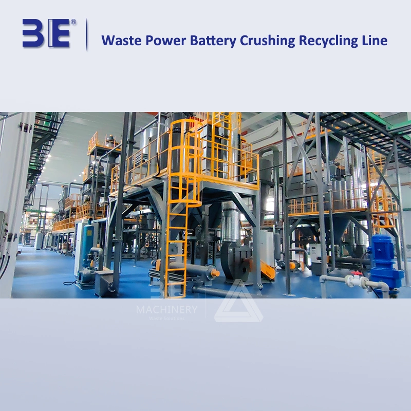 Waste Power Lithium-Lon Battery Recycling Machine