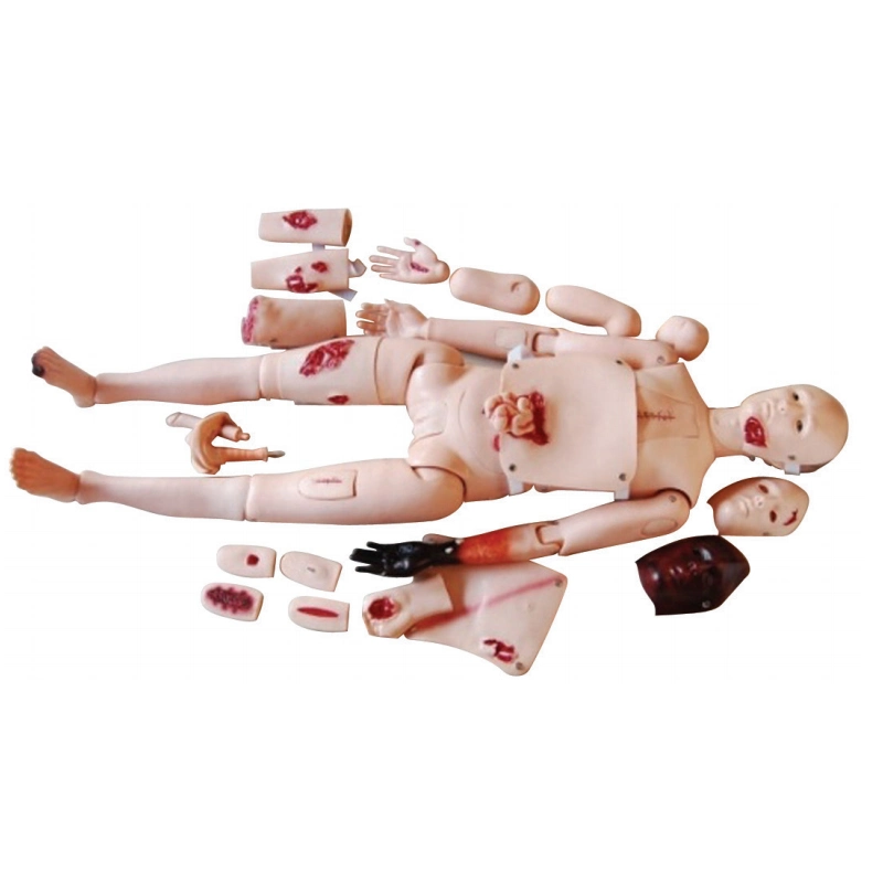 PVC Advanced Nurse Training Doll Male Advanced Nursing Manikin