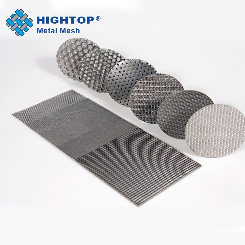 1 3 5 10 20 Micron 304 316 316L Stainless Steel Wire Mesh Sintered Filter Disc