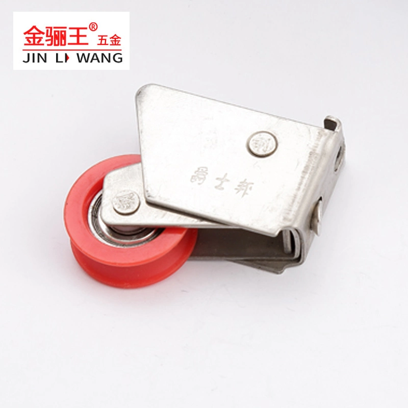 Multiple Functional Durable Nylon Conveyor 38mm Track Channel Rollers Sliding Door and Window Roller Wheel for Repair Replacement