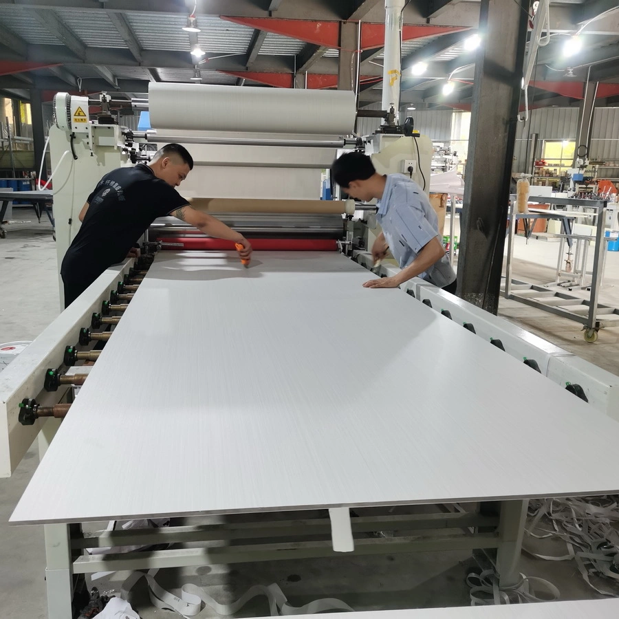 Onyx Film Coated on Rigid PVC Foam Sheet WPC Board for Wall and Kitchen Cabinet Decoration