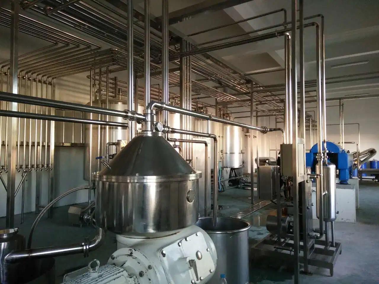 Full Automatic Turnkey Project for Dairy Processing Line