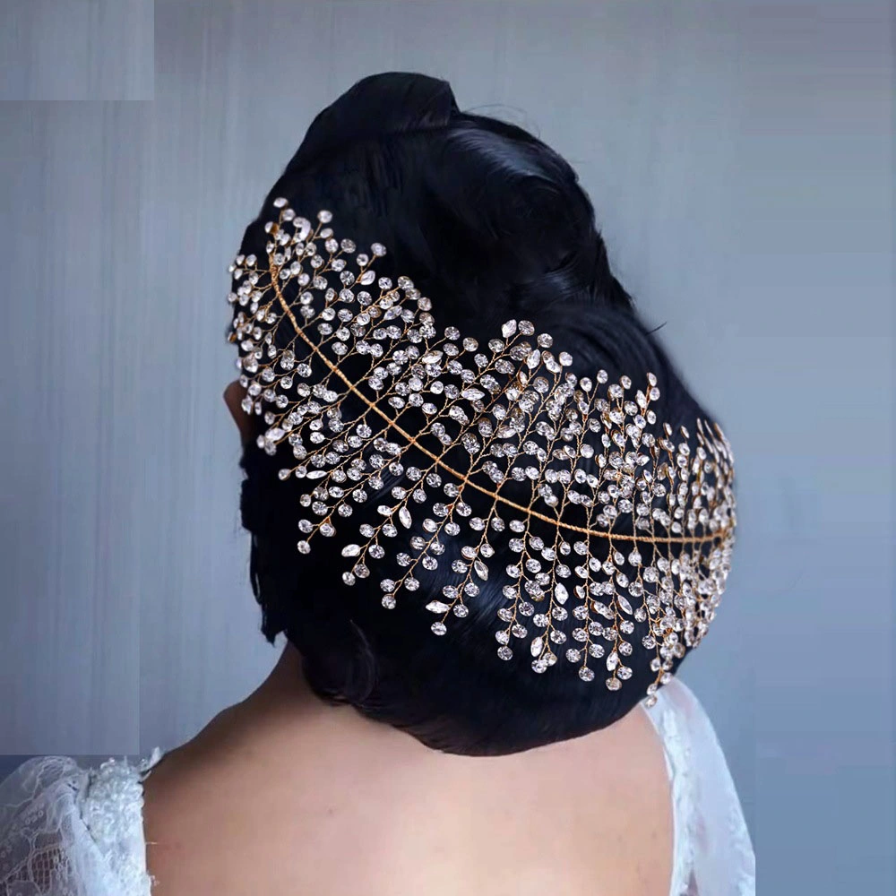 Yp124 Bride Hair Accessories Rhinestone Headband Bridal Headdress Wedding Accessory
