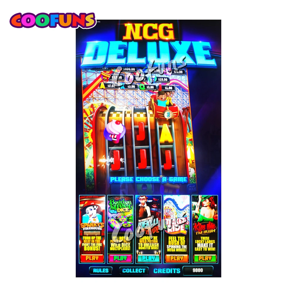 Coofuns Gambling Machine Skill Game Ncg Deluxe 5 in 1 Vertical Multi Slot Machine Motherboard for Sale