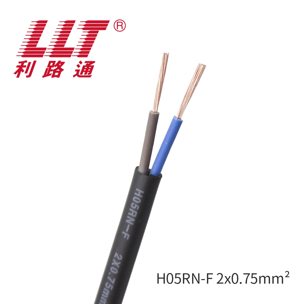 H05RN-F de la chaqueta de goma flexible Cable de alimentación con certificación VDE
