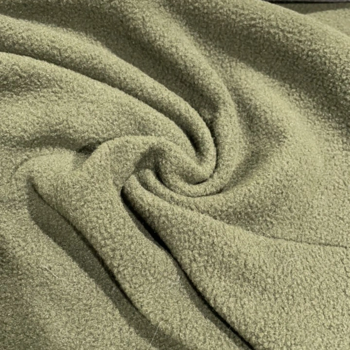 100% Polyester Fabric Knitted Solid Colour Polar Fleece Plain Dyed