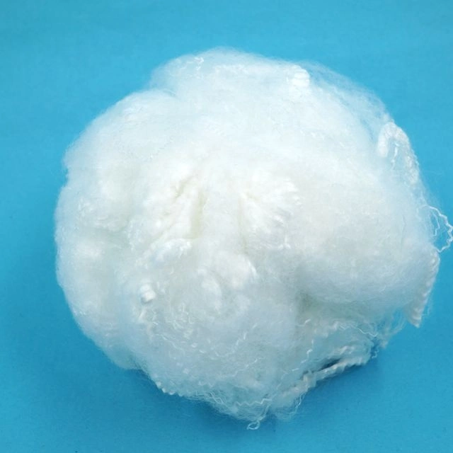 Viscose Staple Fiber for Spinning1 5D/ 1.2D* 38mm Raw White