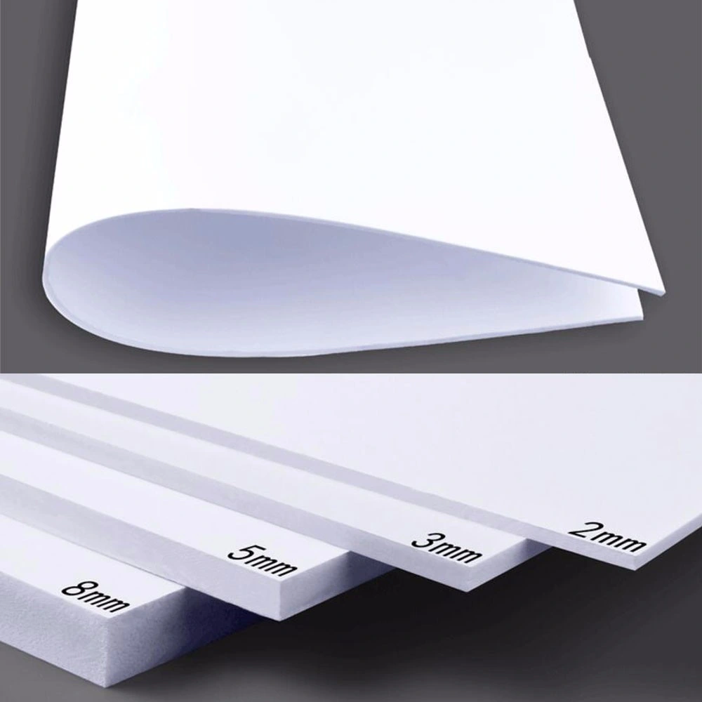 Densité élevée de 1220*2440mm de PVC Feuille de mousse 3-30mm de PVC mousse Celuka Conseil pour la publicité