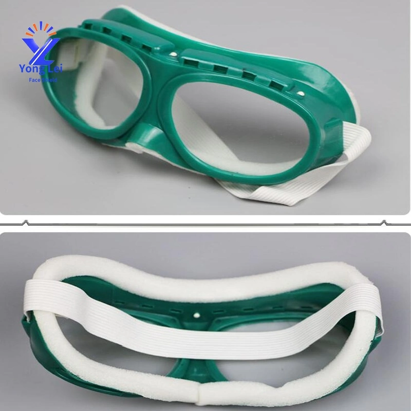 Manufacturers Customized Unisex Plastic Safety Goggles Glasses