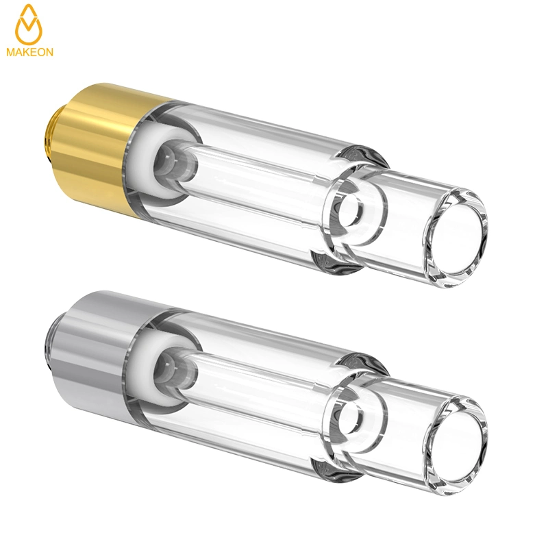 E-Cigarette Atomizer Makeon G6 Full Glass 510thread Cartridge VAPE Pen Logotipo y Marca personalizados