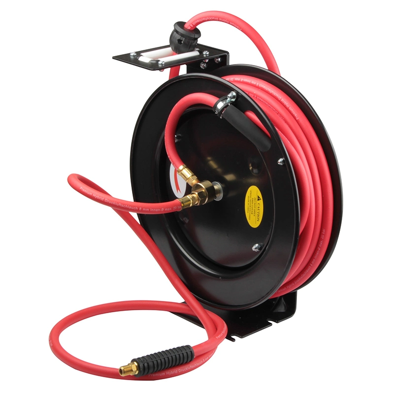 Xhnotion Pneumatic Ahr00fa51610 10m 5/16 Steel Retractable Air Hose Reel