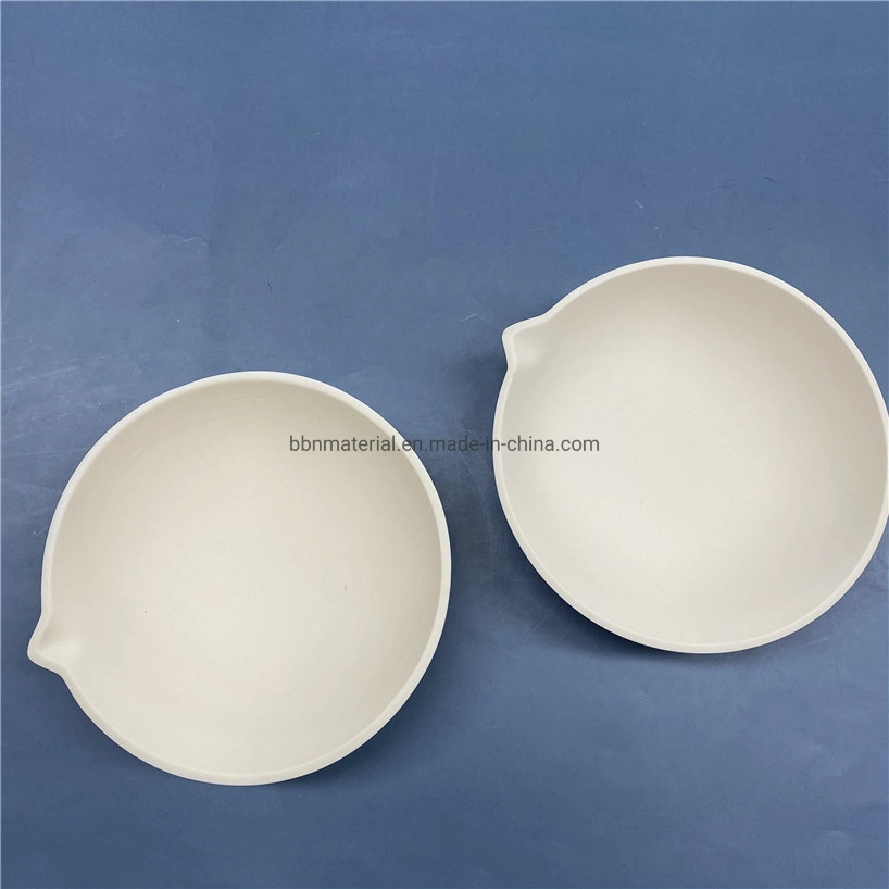 Stock Size 50ml 60ml 100ml 125ml 150ml Ceramic Evaporating Dish Evaporating Dish Lab Porcelain Bowl