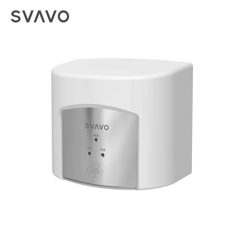 Comercial Svavo Secadores de mano de plástico ABS de alta velocidad en la pared sensor automático de secador de manos