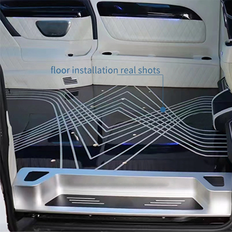 High quality/High cost performance  Automotive Flooring Aluminum Alloy Accepted for Custom Application in Vito Benz Interior Accessories