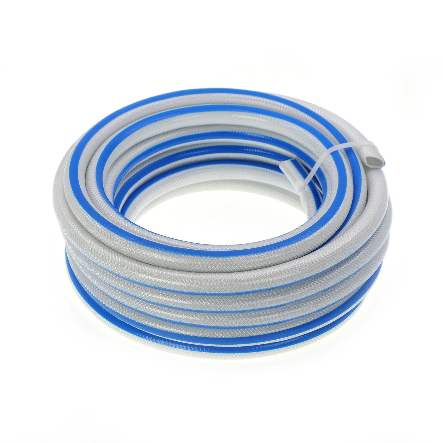 White 2"ID 25 FT Non Toxic No Kink Braided Reinforced Drinking Water Pipe Water Hose