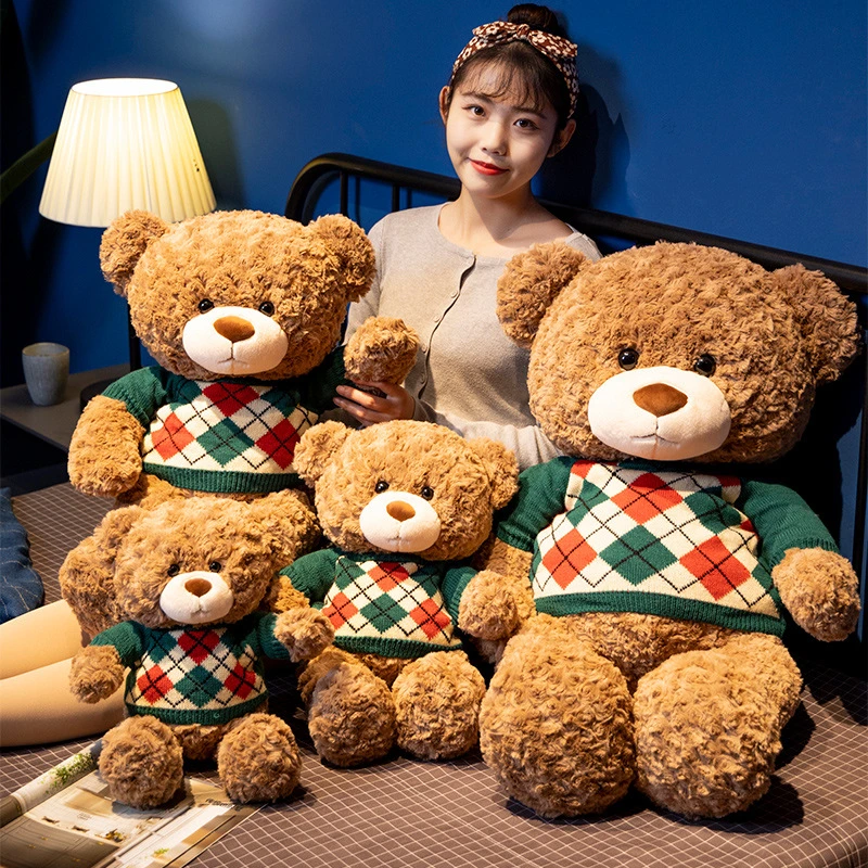 Wholesale/Supplier Soft Giant Teddy Bear Toys Stuffed Plush with Cloth