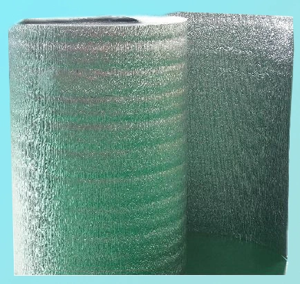 Aluminium EPE Foam Foil Insulation Wrap Heat Resistant Insulation Materials Pipeline Thermal Insulation Building Materials for Roofing / Wall / Floor / Ceiling