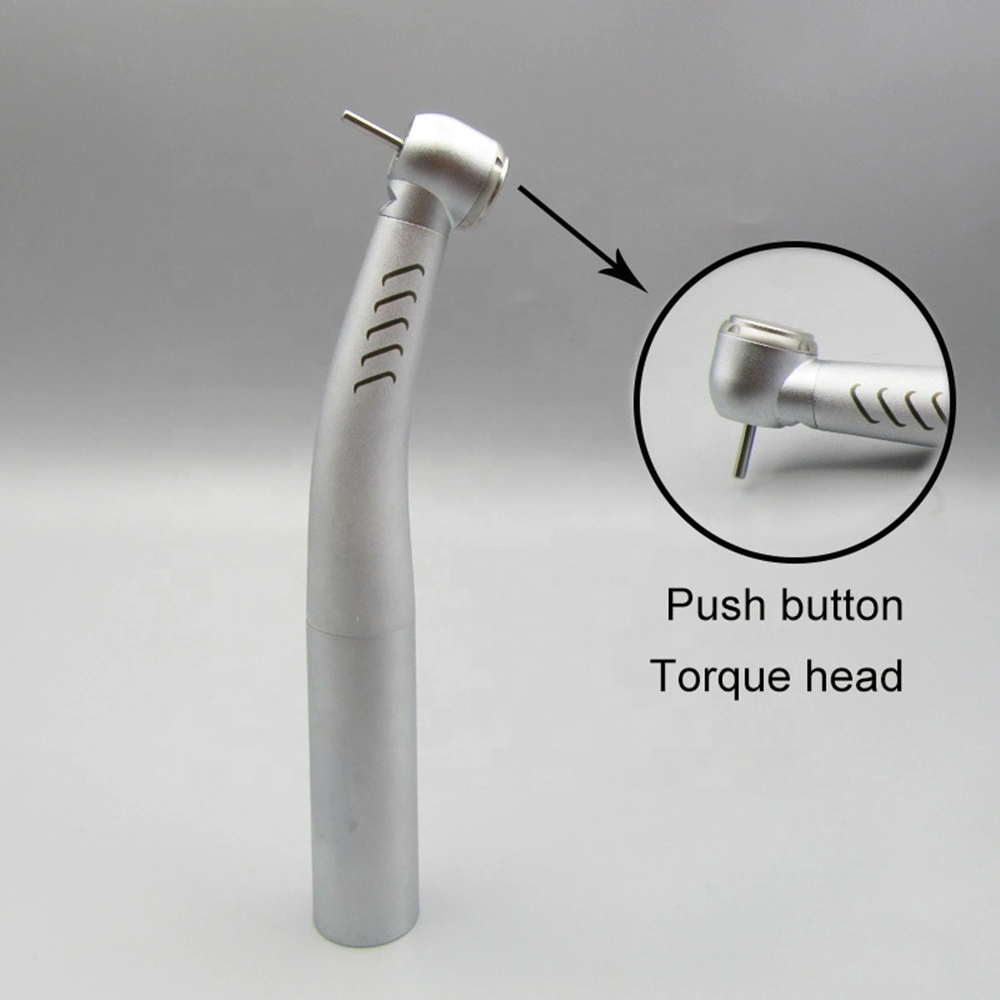 Dental Instrument Push Button Chuck Dental Strong Air Turbine High Speed Handpiece Compatible with Couple