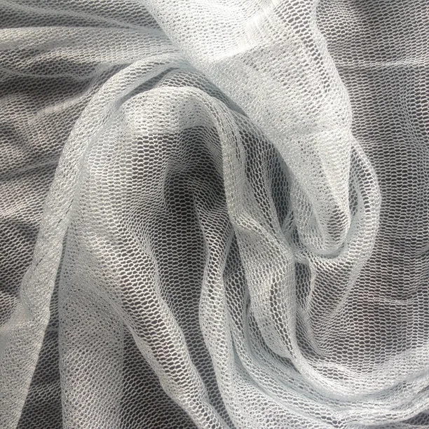 Bridal Silk Mesh Fabric. Bridal Silk Tulle Fabric. Wedding Dress Silk Fabric