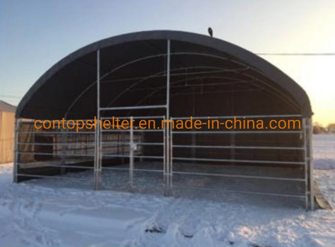 6X63.7m Cattle Tent Animal Dome Shelter Livestock Tent