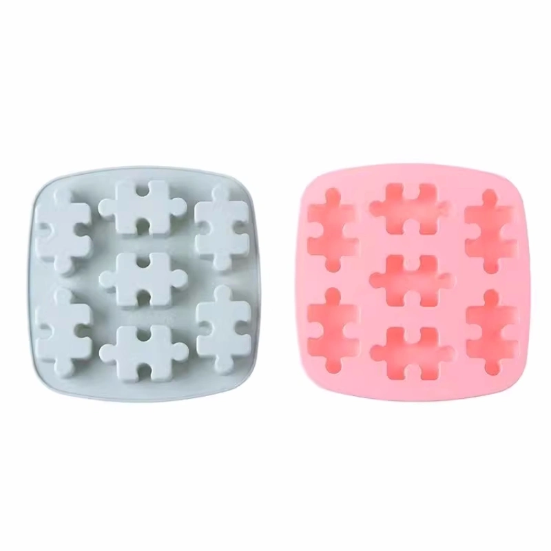 Hot Selling DIY Handmade Creative Puzzle Silicone Mold BPA Free