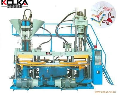 New Brand Three-Colored Plastic Injection Molding Machine