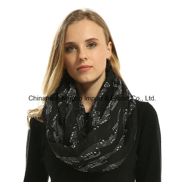 Women Fashion Music Summer Cool Yarn Scarf