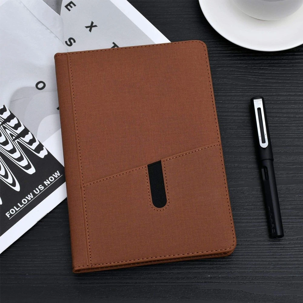 Cc_Bn022 Custom Printing Available PU Leather Business Notebook