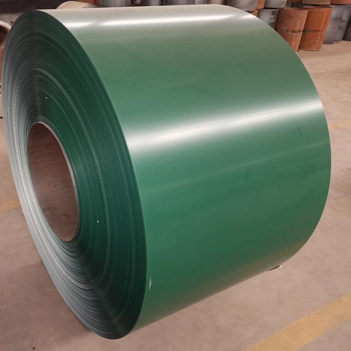 Chinese Manufacture ASTM A653 Color Coated Steel Coil Color Zinc Coated Roll