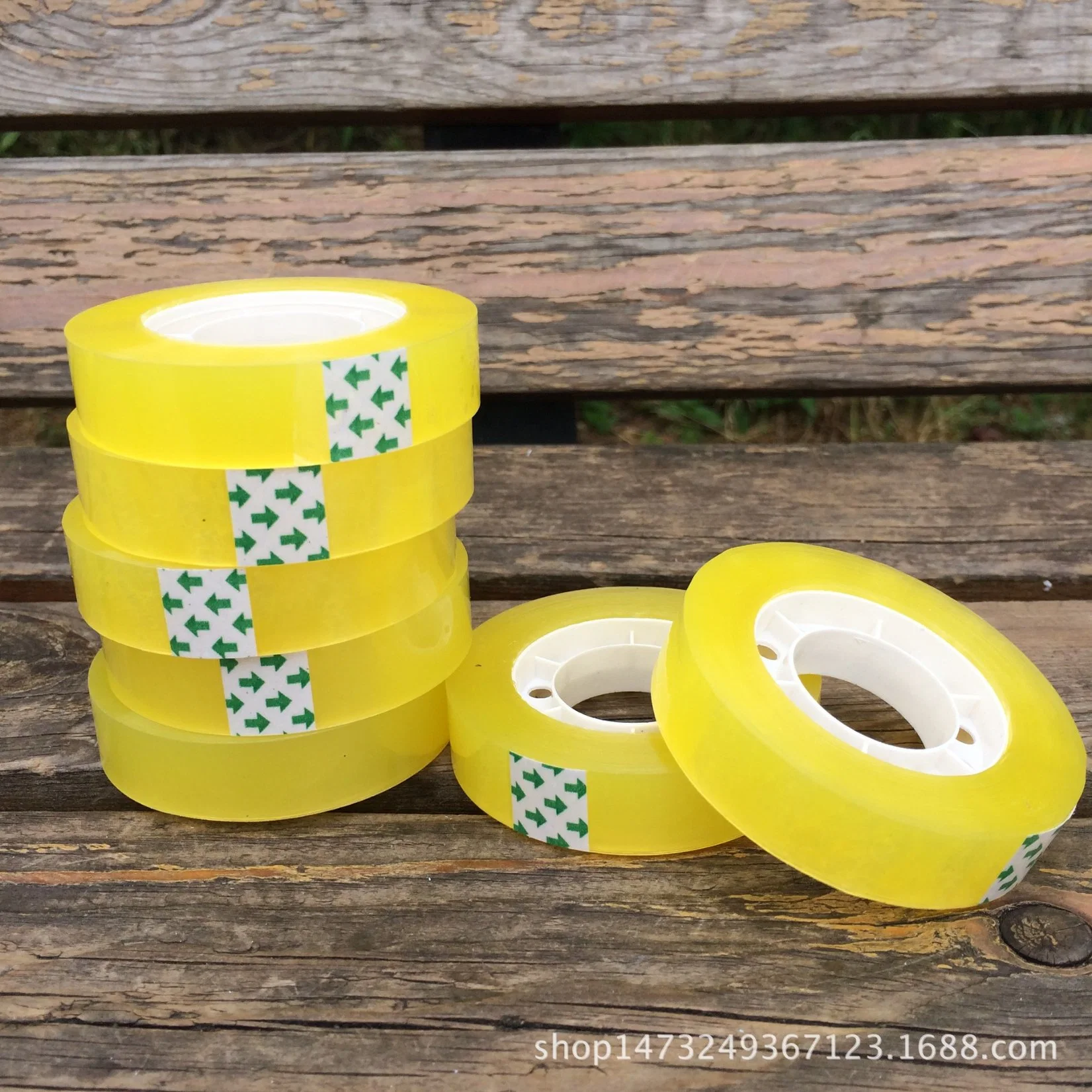 OEM ODM Size Width Length BOPP Transparent Gum Tape Custom Adhesive Tape