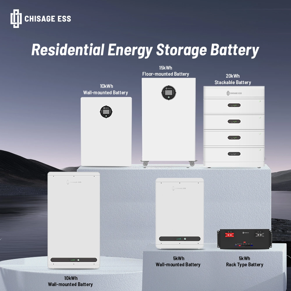 51.2V 48V 100ah 5kwh Rechargeable Stackable Solar Storage System Lithium Ion Li-ion LiFePO4 Battery Pack