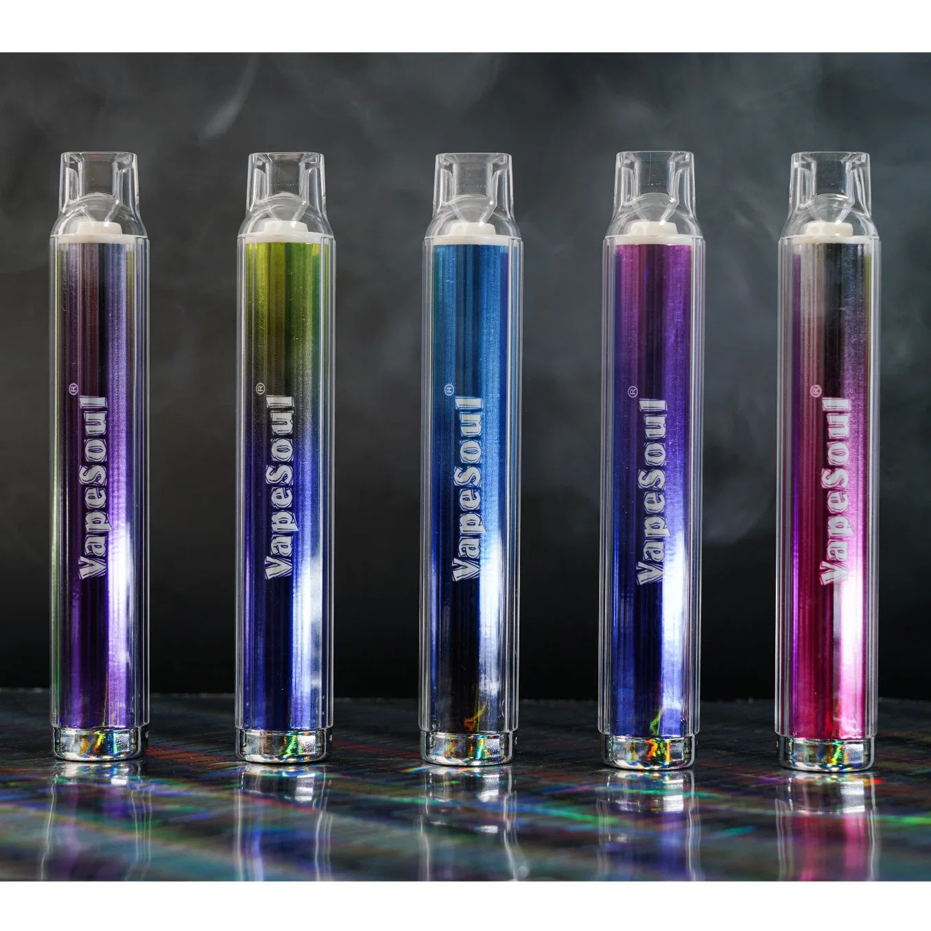 China Shenzhen Itsuwa Factory Direct Wholesale 2ml Oil Crystal Tube Electronic Cigarette 600 800 1200 Puffs 0% 2% 5% Nicotine Fruit Flavor Disposable Cigarette