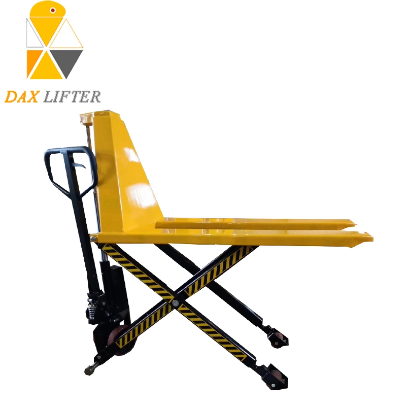 CE Marked High Level Stable Durable 800mm Height Electric Pallet Truck