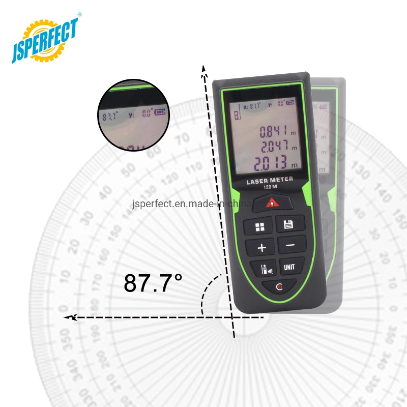 professional Laser Measure Area/Volume Digital Tape Laser Meter 70m Indoor/Ourdoor Distance Meter with Green Beam