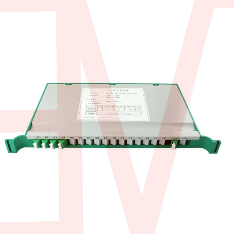 Kundenspezifische FTTH 2X8 2xN Tray-Typ LC APC LWL-SPS Splitter-SPS-Kupplung