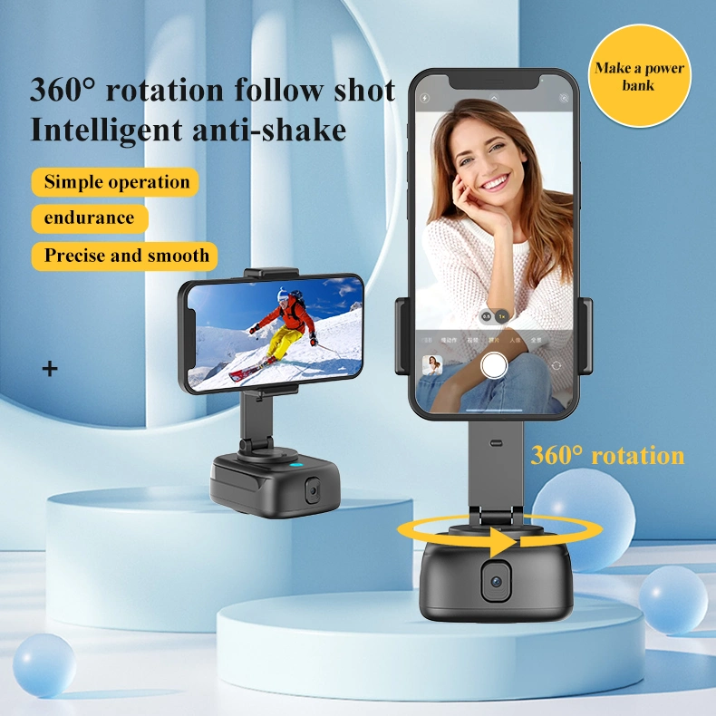 Ai Intelligence Anti Shake Rotation Face Tracking Phone Holder