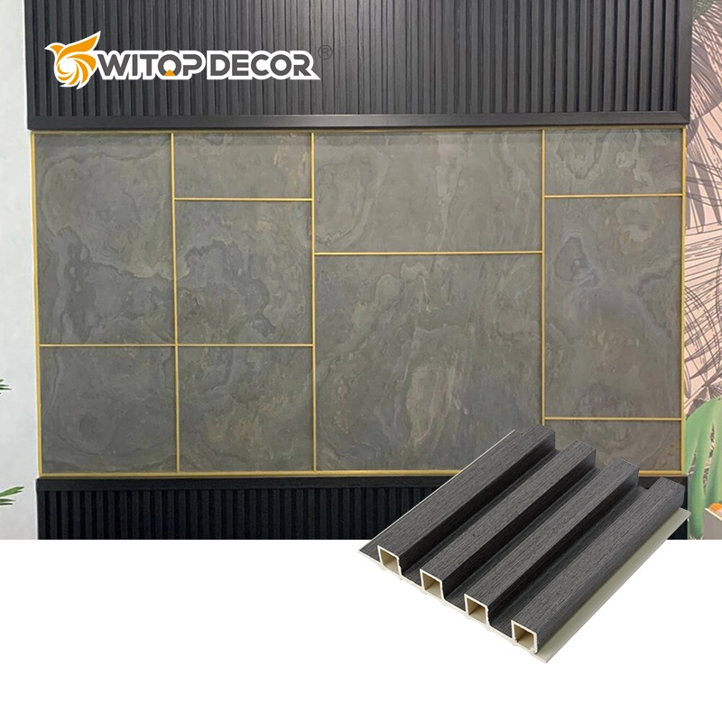 Exterior Cladding 195*10mm Wood Plastic Composite Waterproof WPC Wall Panel Boards