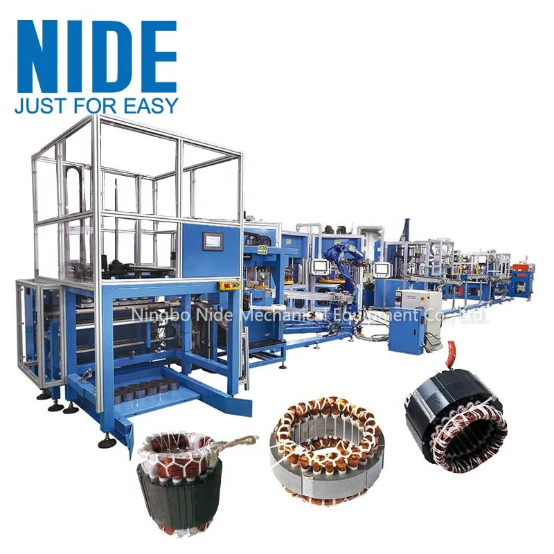 Automatic Electric Induction Motor Stator Production Line