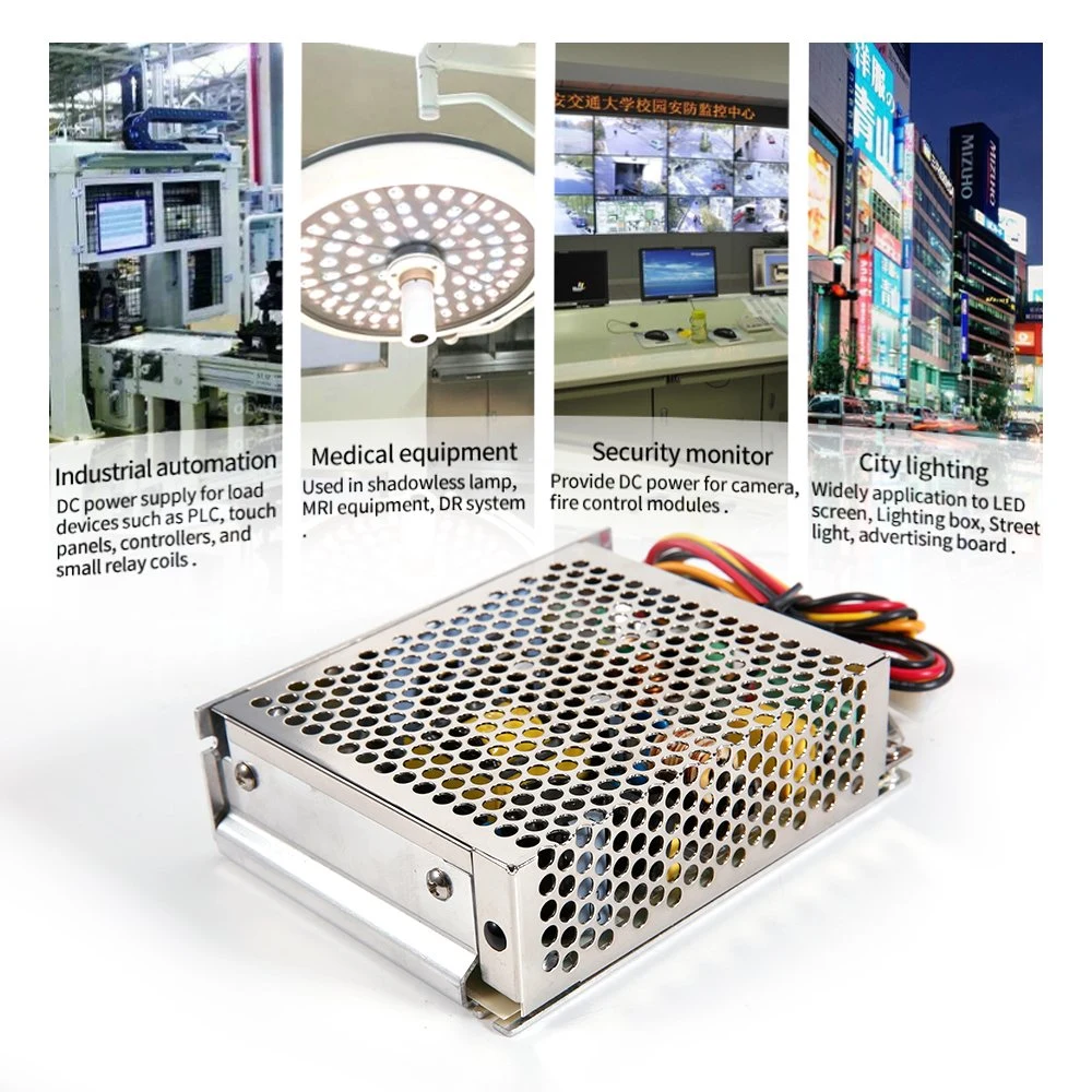 Gute Qualität USV-Stromversorgung 13,8V/27,6V 50W mit Batterie-Backup Ladefunktion