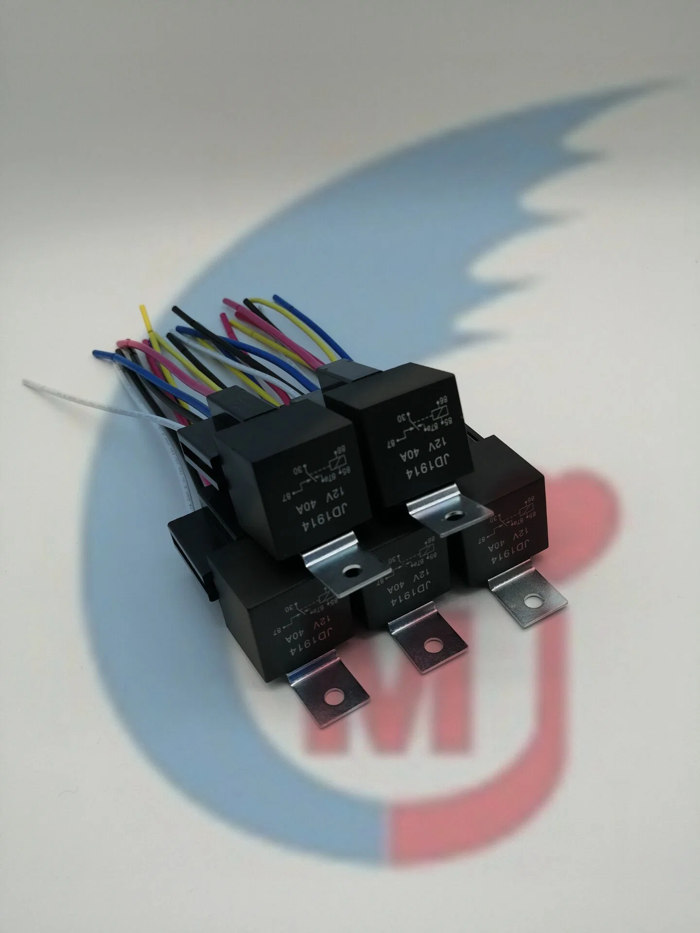 Auto 12V/24V 40un relé 4PIN/pin 5