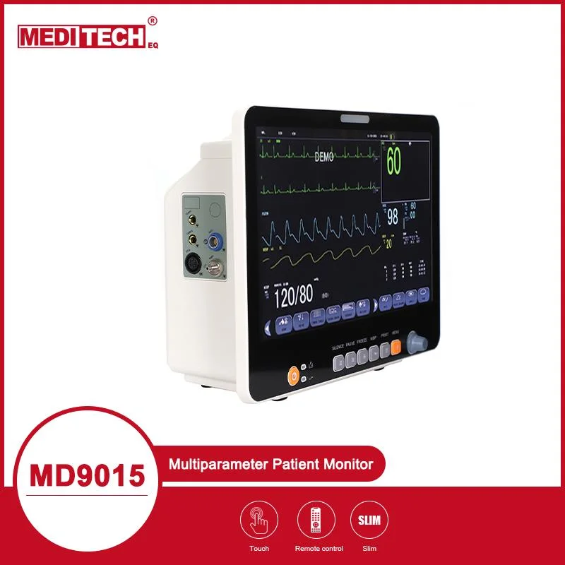 La fabricación de 15 pulgadas a color TFT Monitor de paciente de ECG MD9015