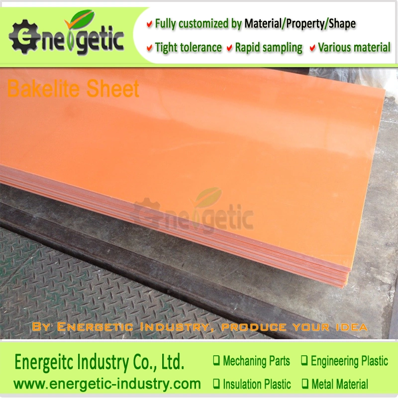 2 to 50mm Thickness Red Bakelite Sheets/Phenolic Board/Phenolic Sheet/Penolic Paper Sheet/Laminated Bakelite Sheet/Phenolic Resin Panel