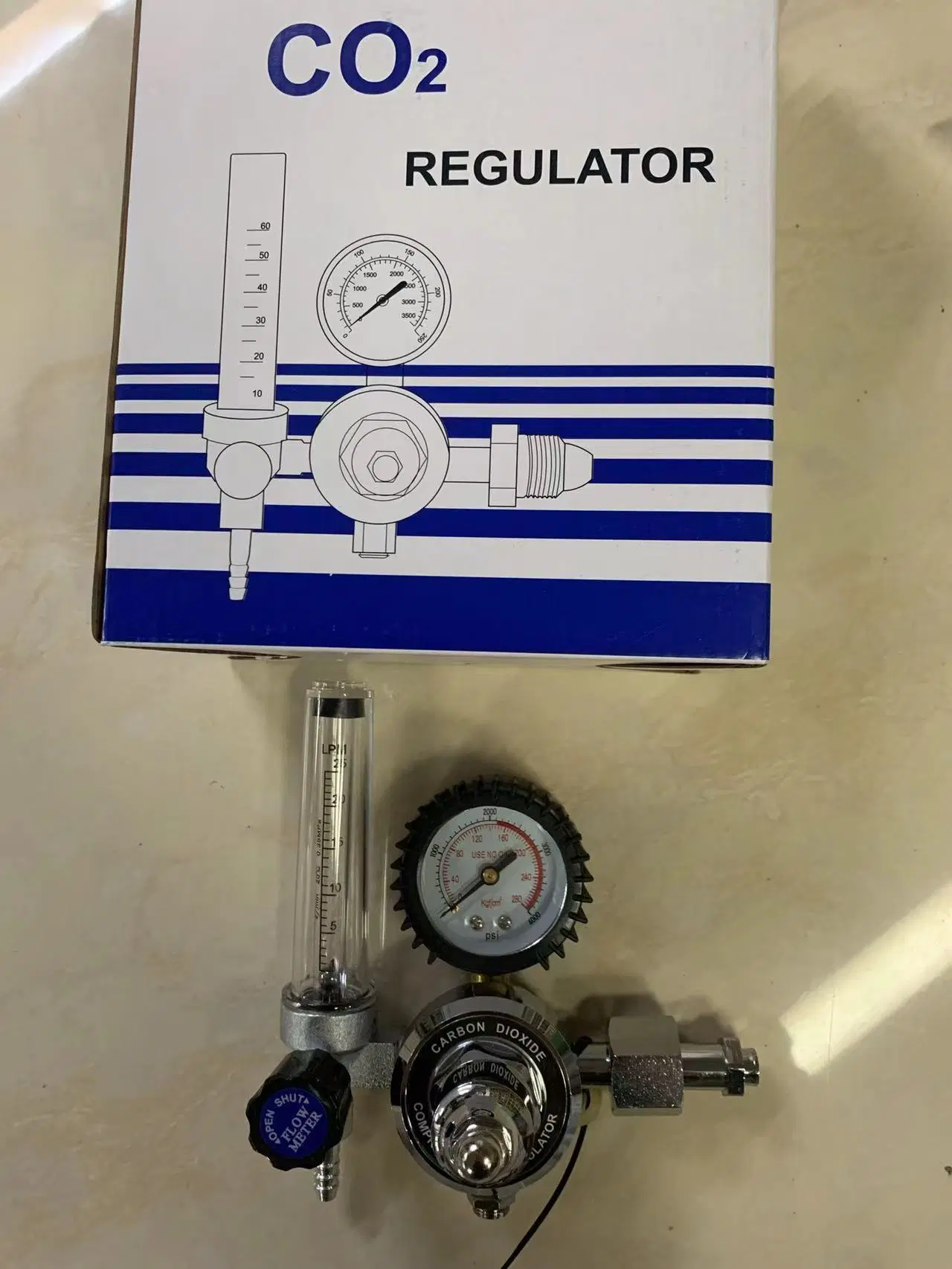 Factory Price Hot Sale CO2 Flowmeter Gas Regulator OEM Manufacturer
