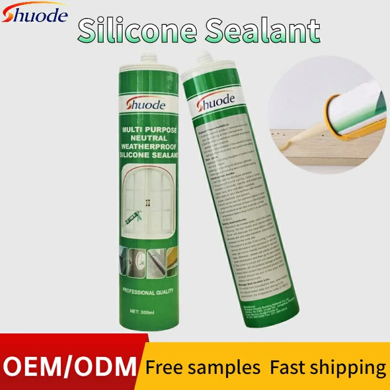 Support Customized Services Non-Corrosive Strong Adhesion Silicone Adhesive for Mirror