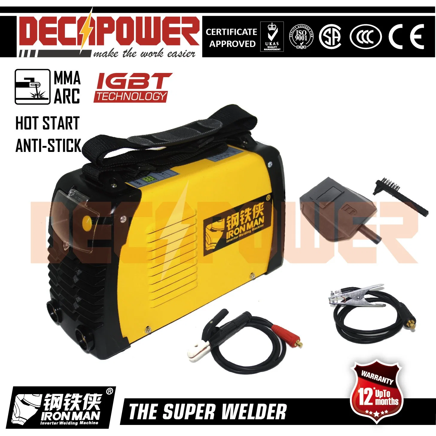 Eco Series 140A Arc Welding Machine IGBT Inverter with Hard Shell Protection